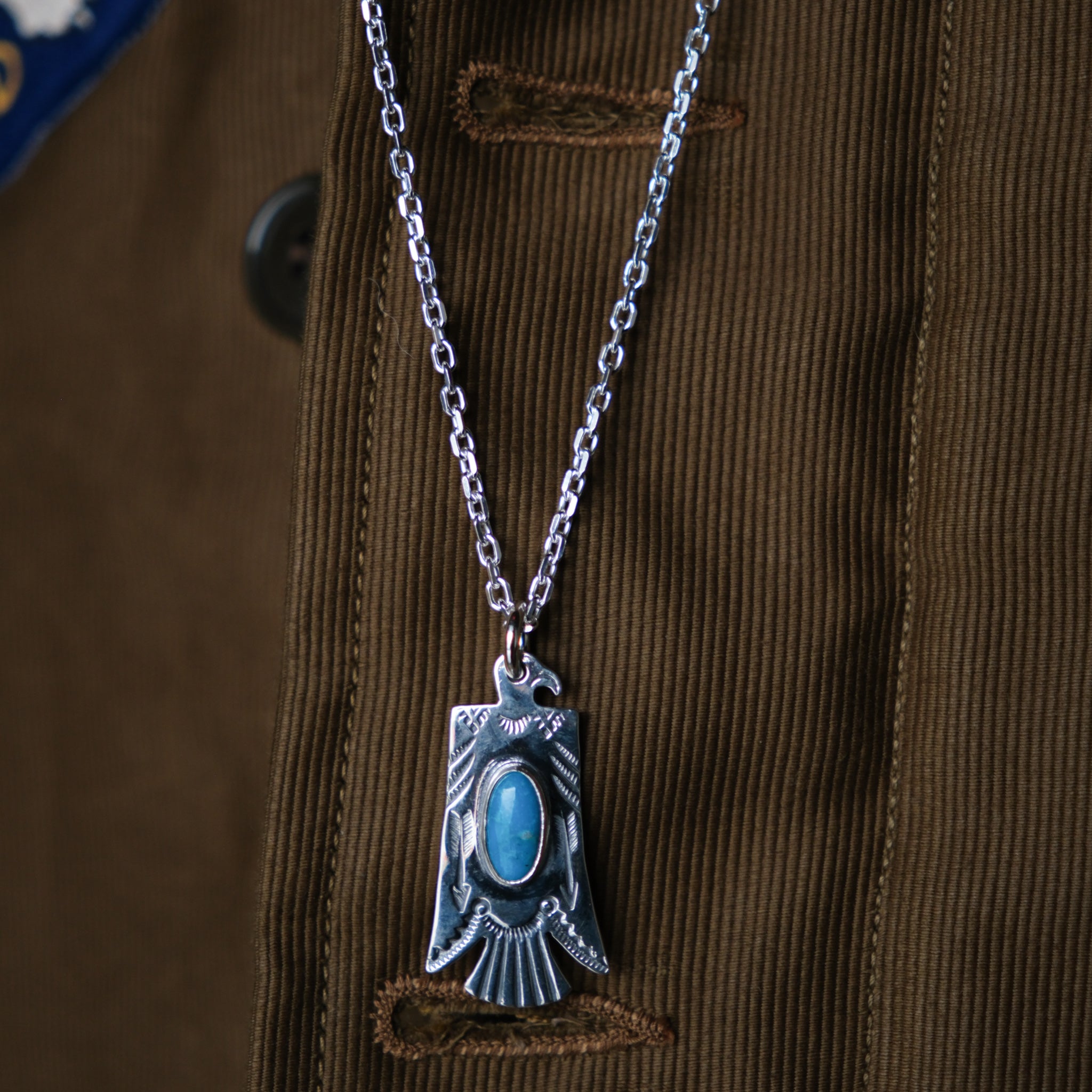 Larry Smith Resting Thunderbird Necklace – BROGUE