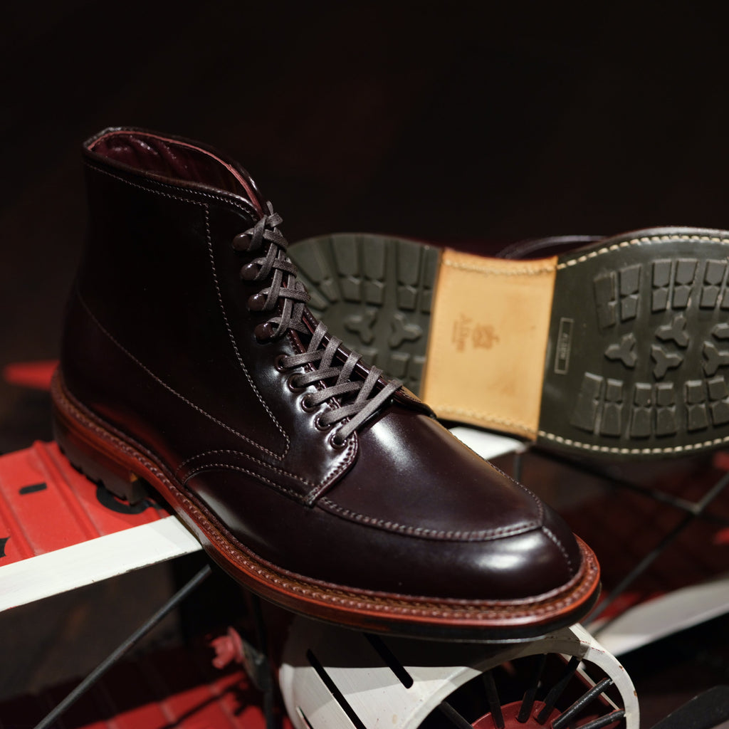 Alden x Brogue V-Tip Boot (Color 8)