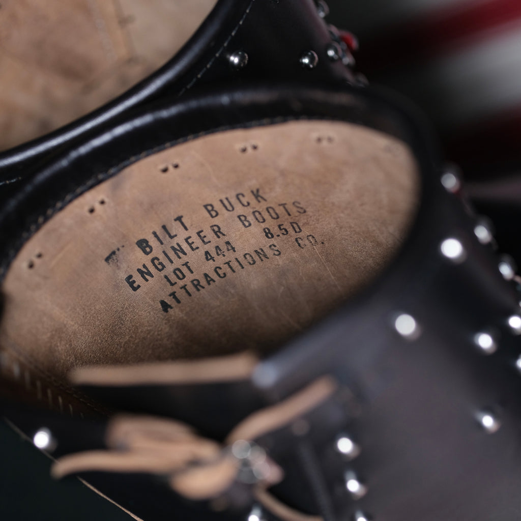 Attractions - Biltbuck Lot.444 Studded Engineer Boots (Limited Edition)