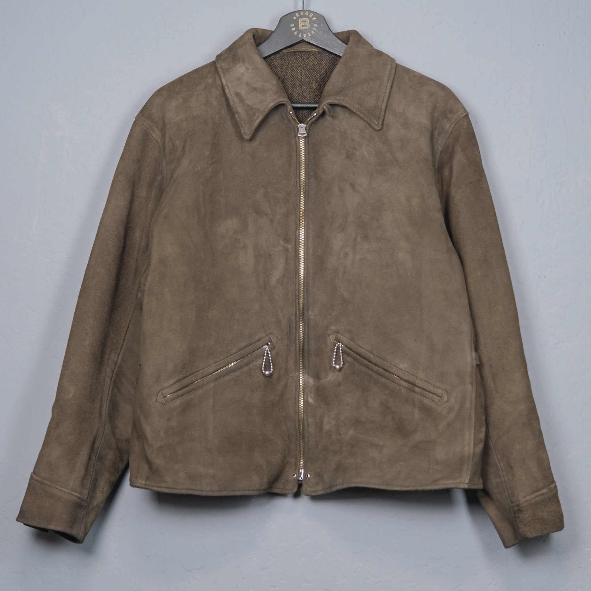 ジャケット・アウター OLD JOE PATINA DEERSKIN THURLOW JACKET Old Joe - Patina Deerskin Thurlow Jacket – BROGUE