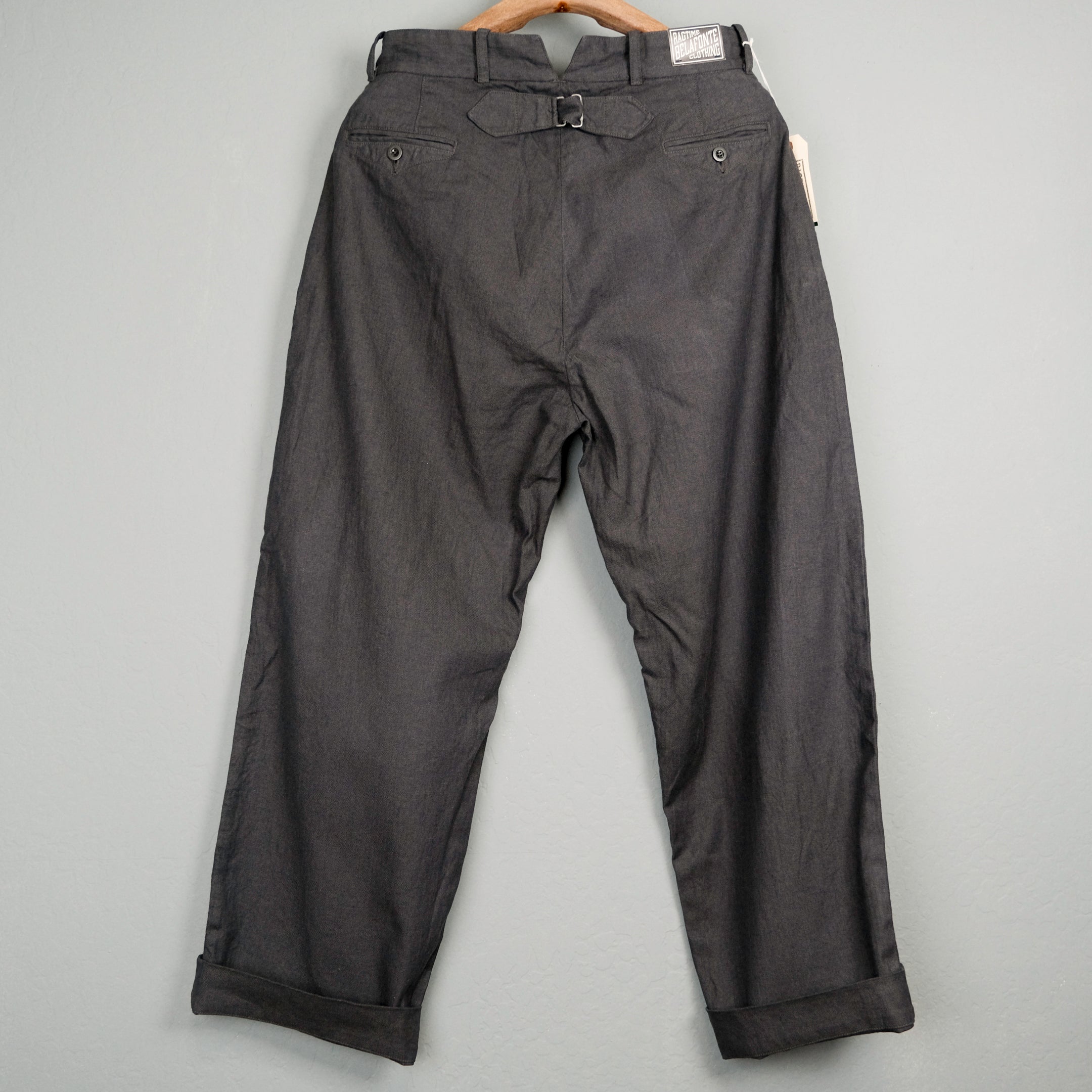 Belafonte Herringbone Linen Trousers – BROGUE
