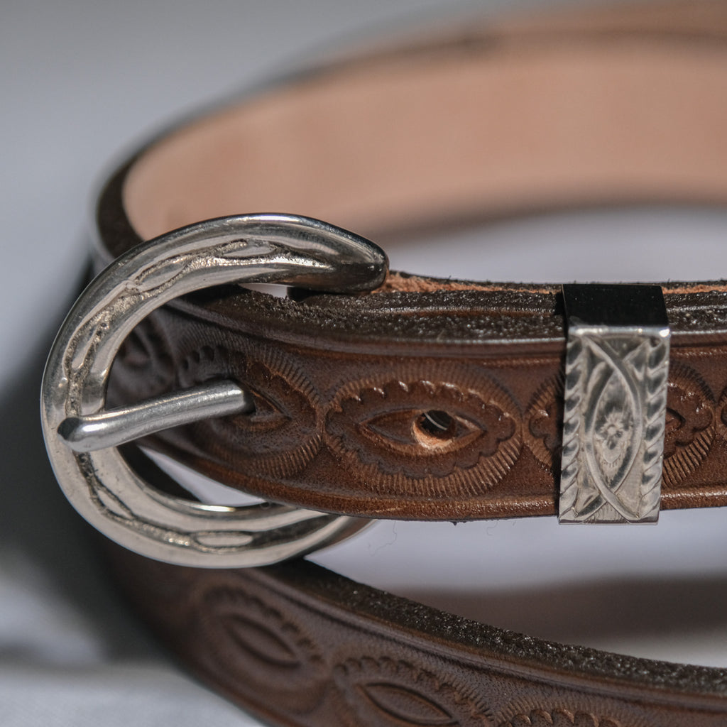 Codina x Brogue 3/4" Horseshoe Buckle Belt