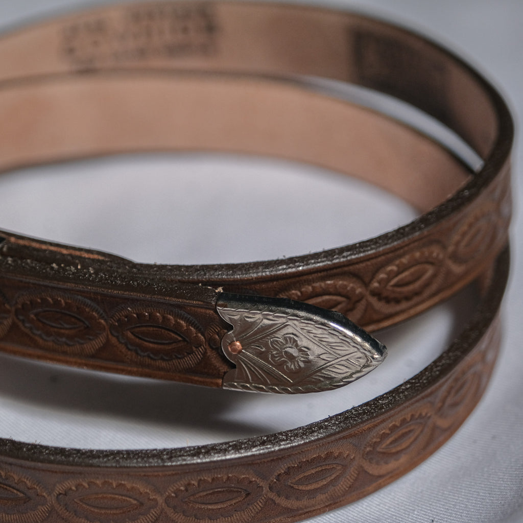 Codina x Brogue 3/4" Horseshoe Buckle Belt