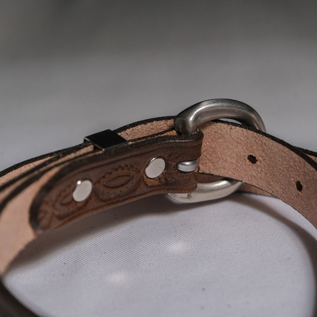 Codina x Brogue 3/4" Horseshoe Buckle Belt