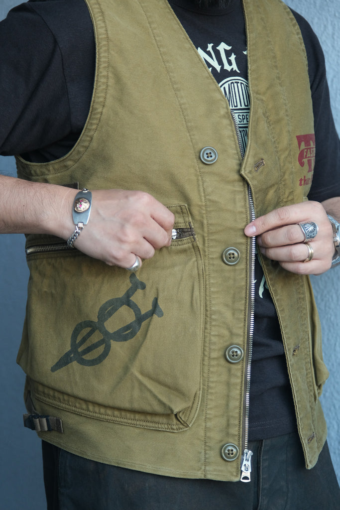 Freewheelers Throttle Racing Speed Engineer Vest