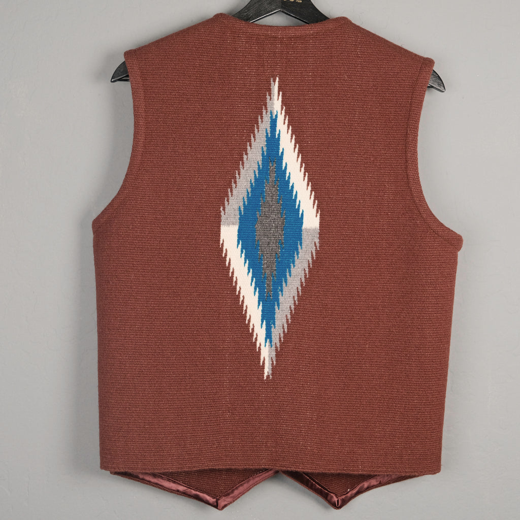 Ortega Chimayo Hand Woven Pointed Front Vest