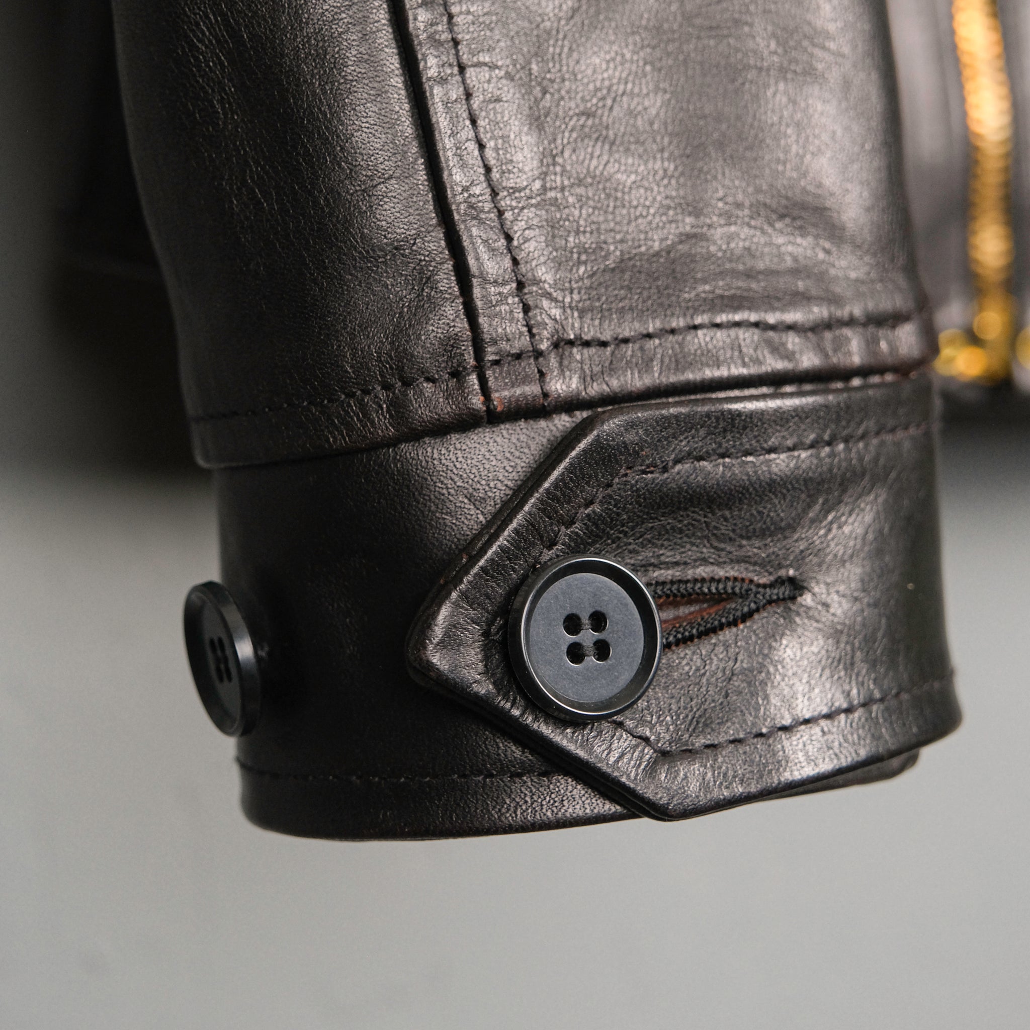 【美品】Attractions × Dapper's 30's 2ピース Attractions Lot.379 Horsehide Double Flats Jacket – BROGUE