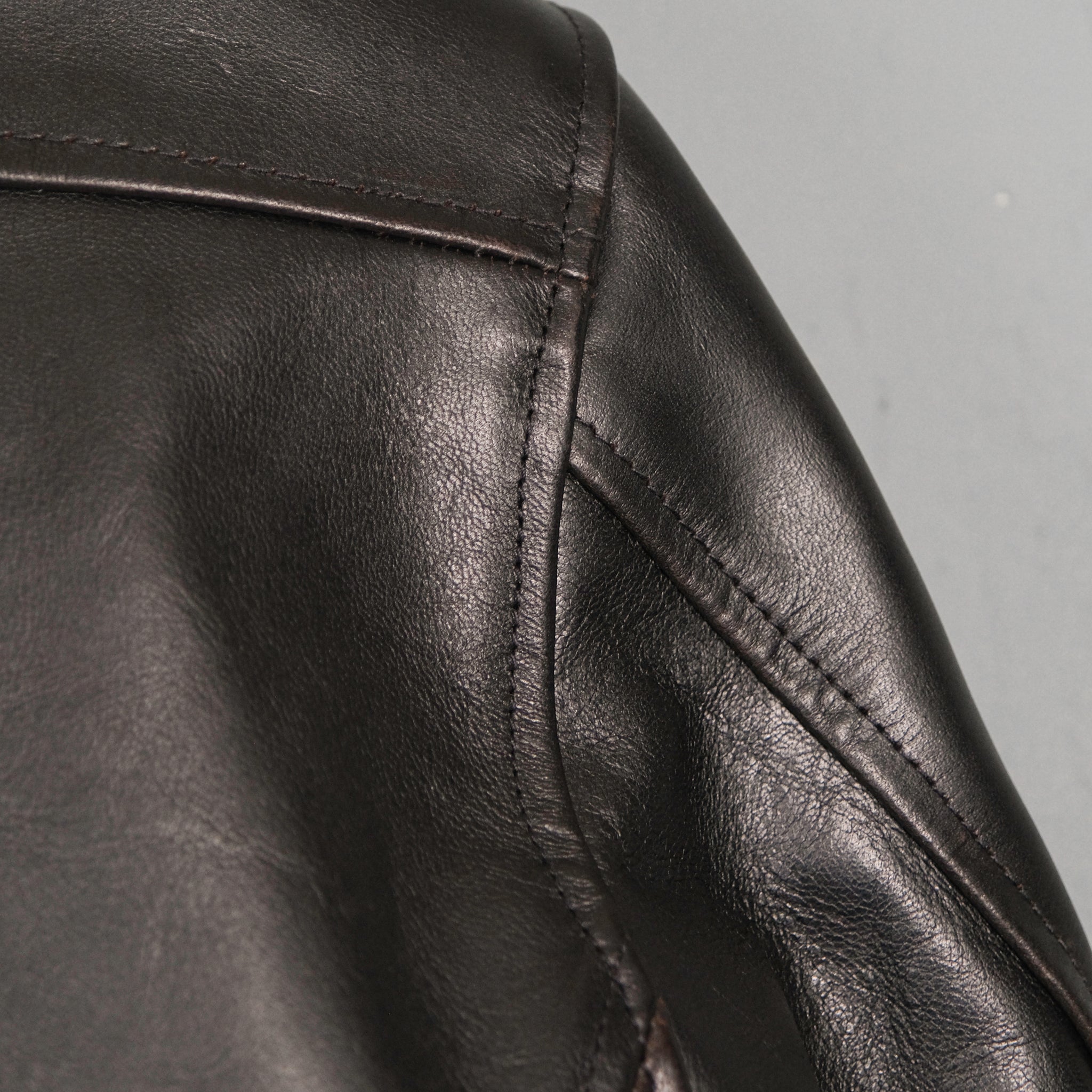 Attractions Lot.379 Horsehide Double Flats Jacket – BROGUE