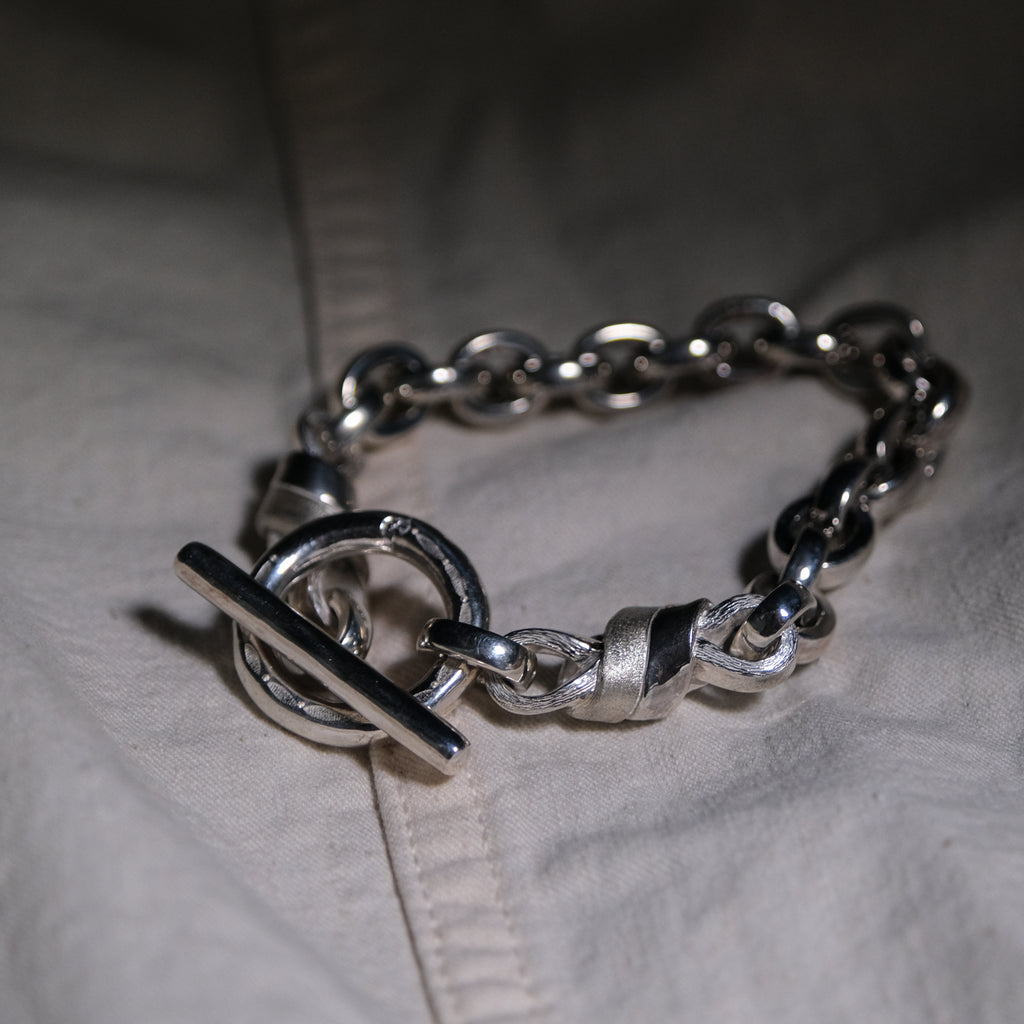 Larry Smith Musubi Chain Bracelet
