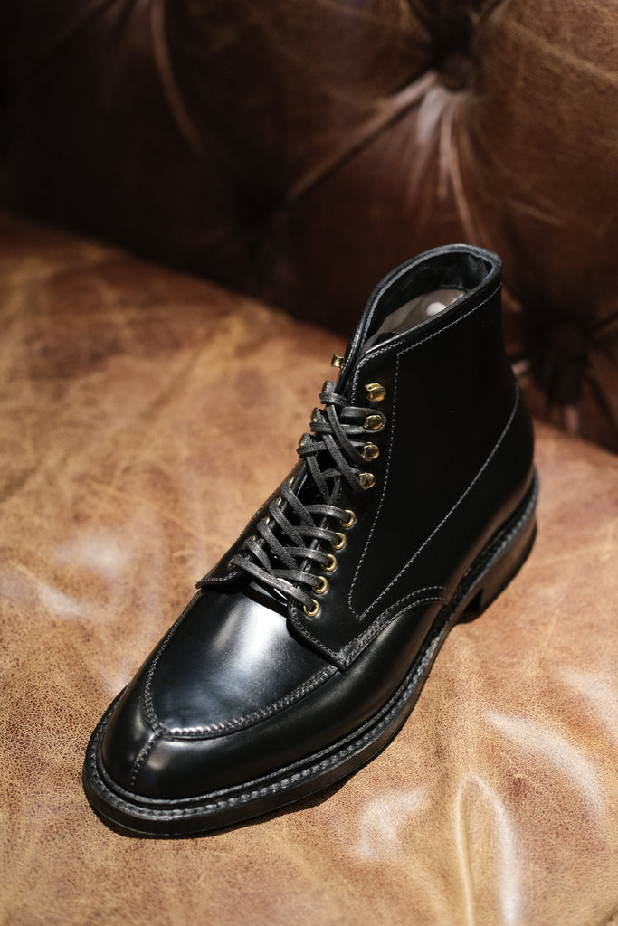 Alden x Brogue Noir Racer V-Tip Boot