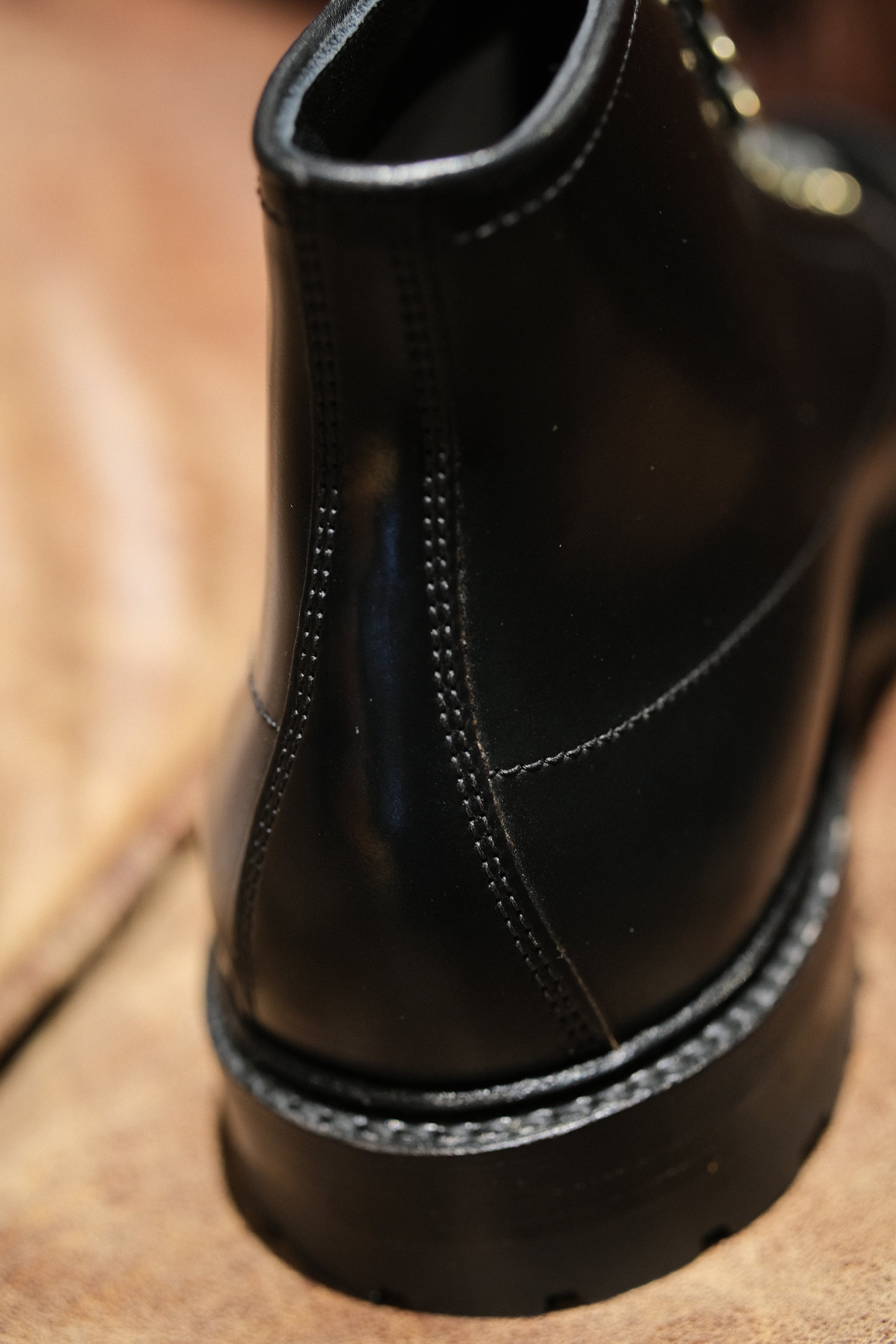 Alden x Brogue Noir Racer V-Tip Boot (Pre-Order / In Production