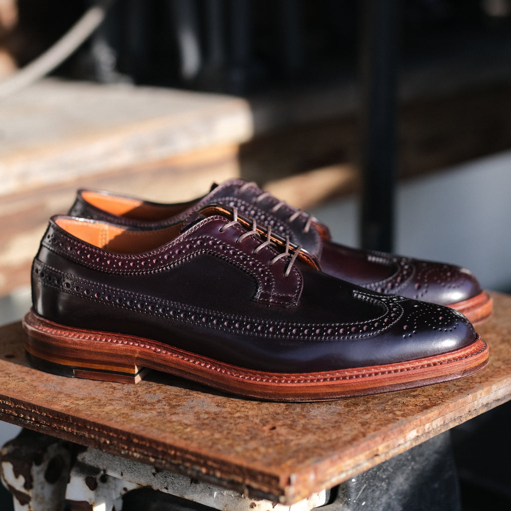 Alden x Brogue Long Wing Blucher