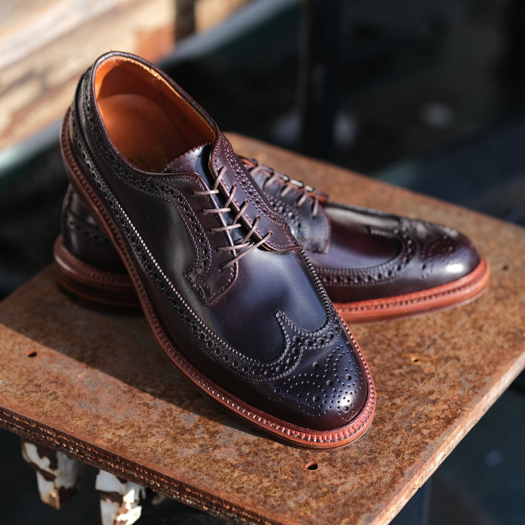 Alden x Brogue Long Wing Blucher
