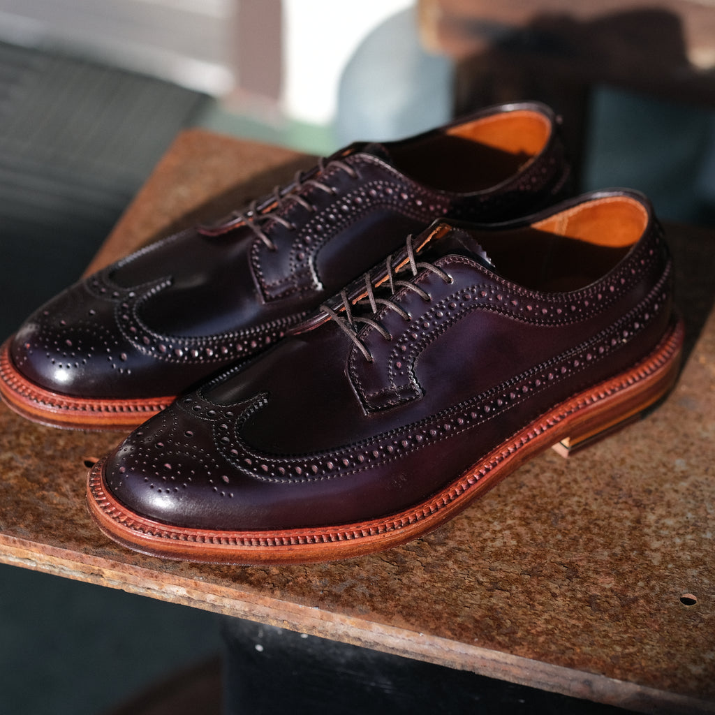Alden x Brogue Long Wing Blucher