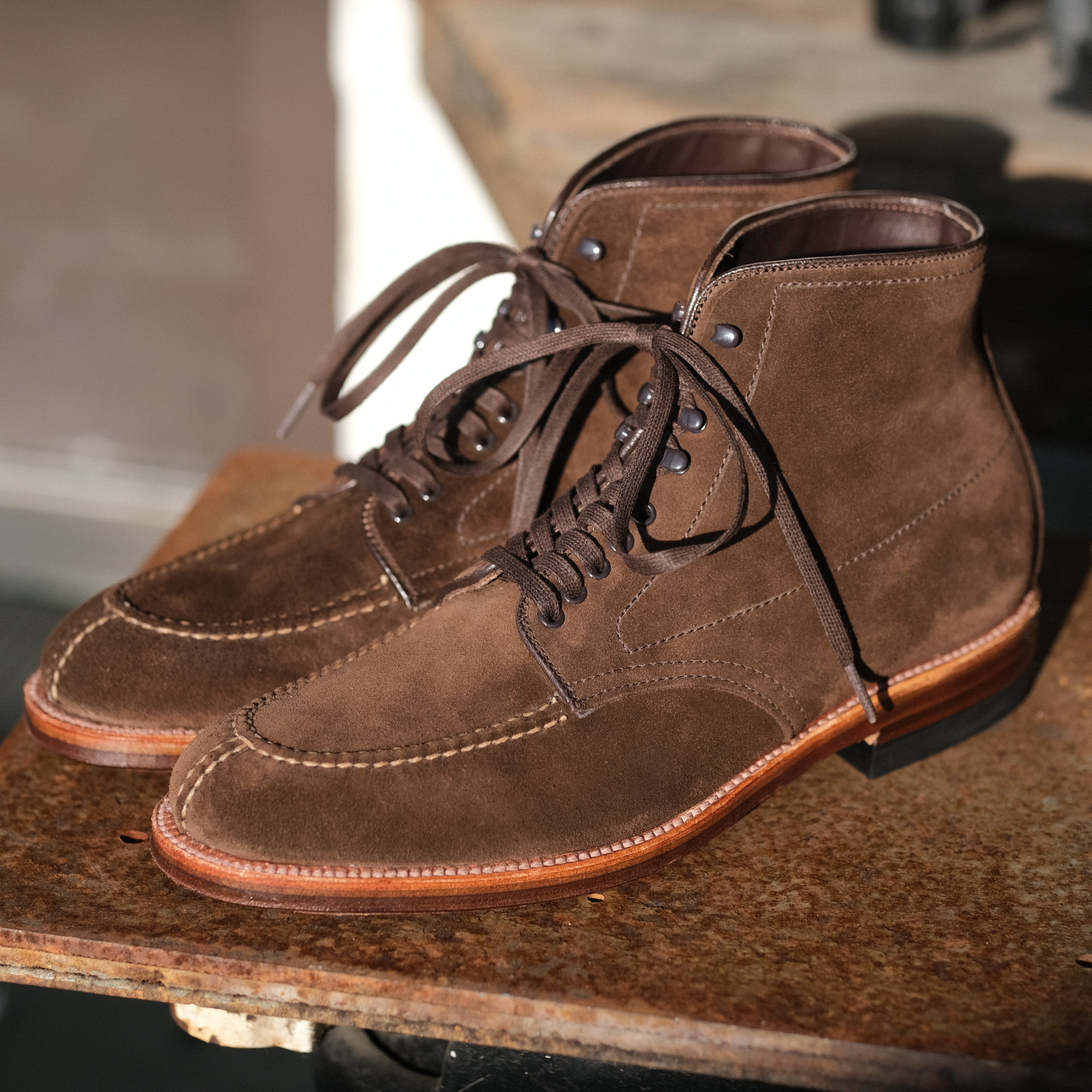 Alden x Brogue Chiron Tanker Boot – BROGUE - Main Image