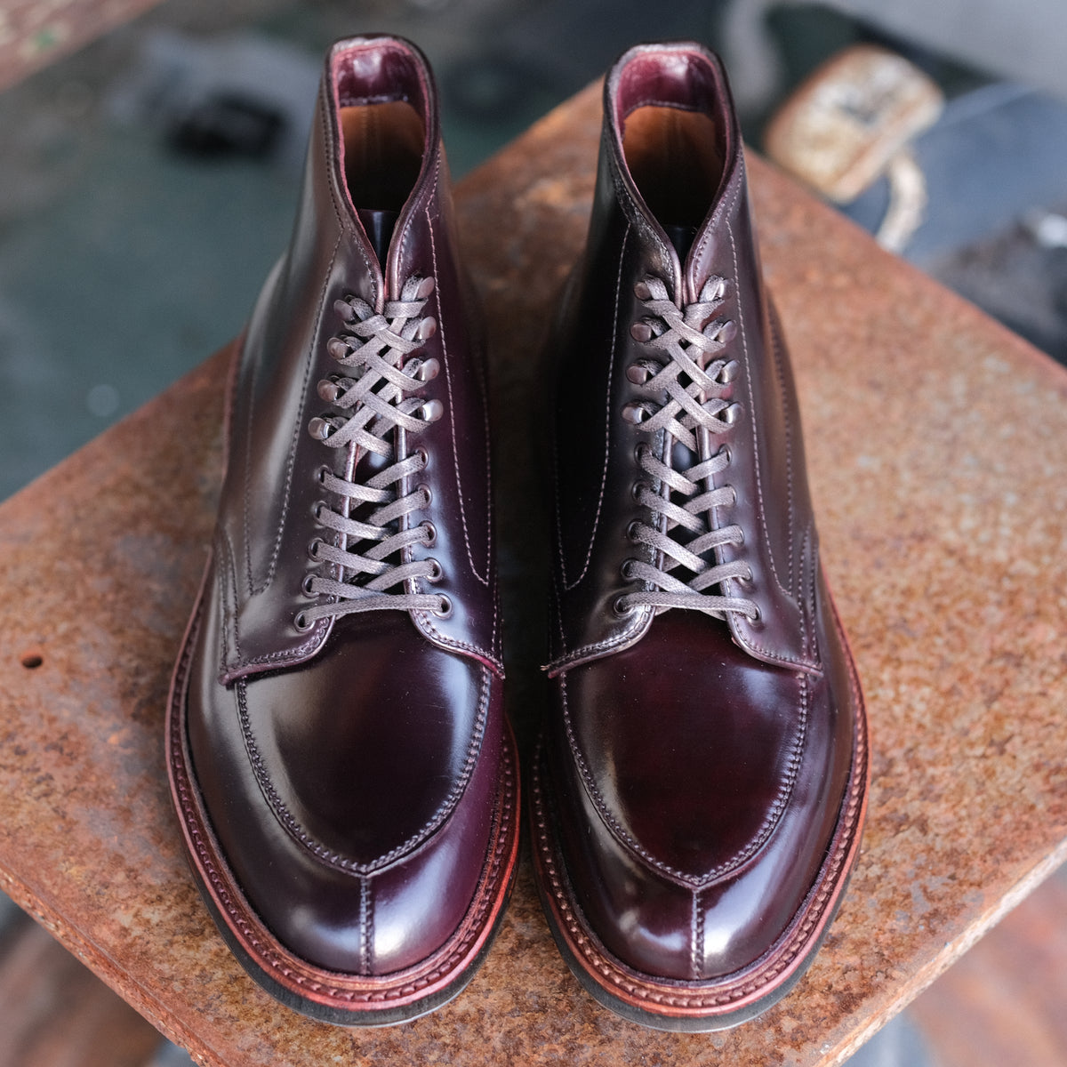 Alden Cordovan Norwegian Alden Tanker Color Alden Tanker Cordovan