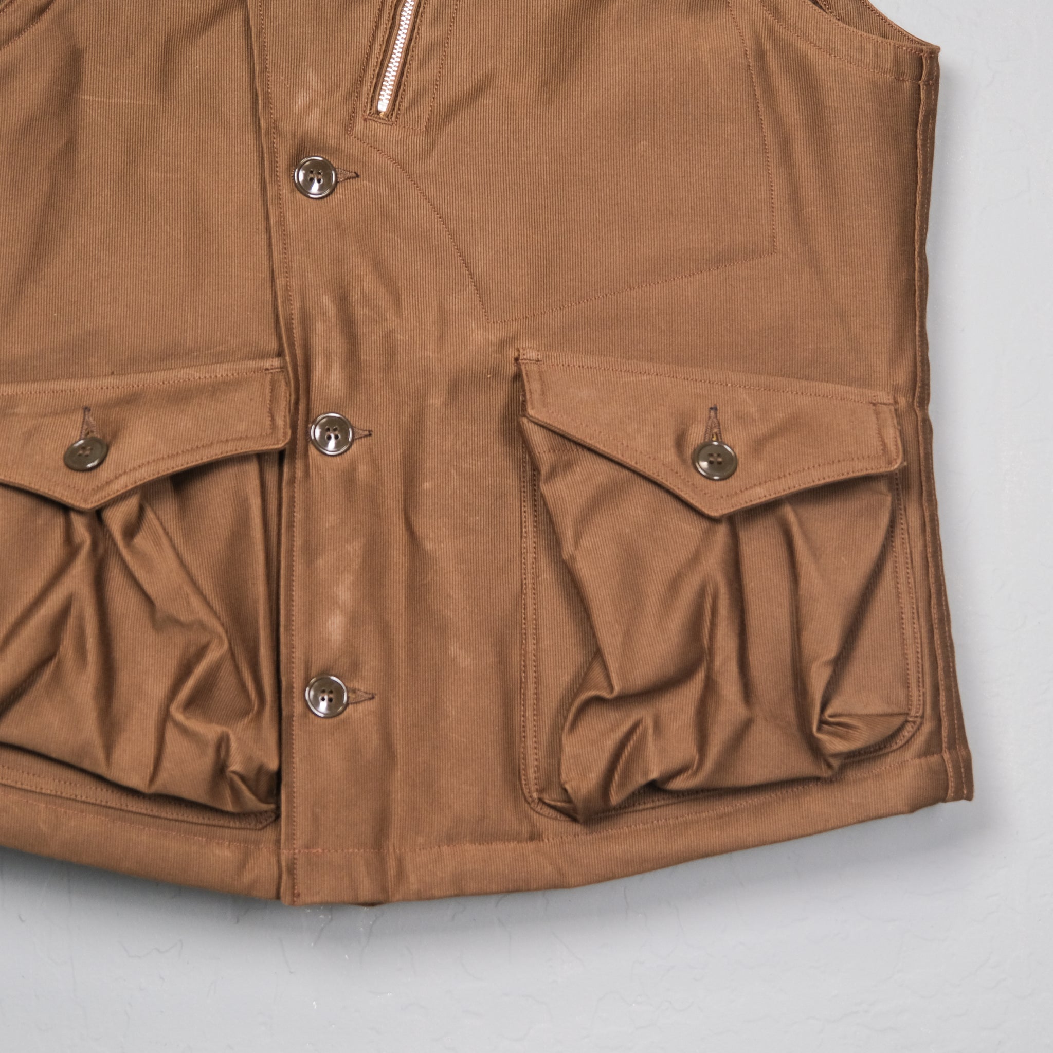 Freewheelers Winter Aviators Vest – BROGUE Freewheelers Winter Aviators Vest – BROGUE