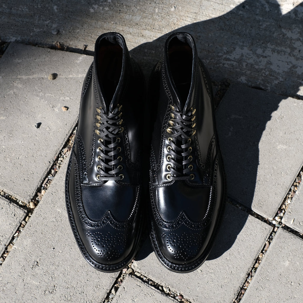 Alden x Brogue Wing Tip Boot
