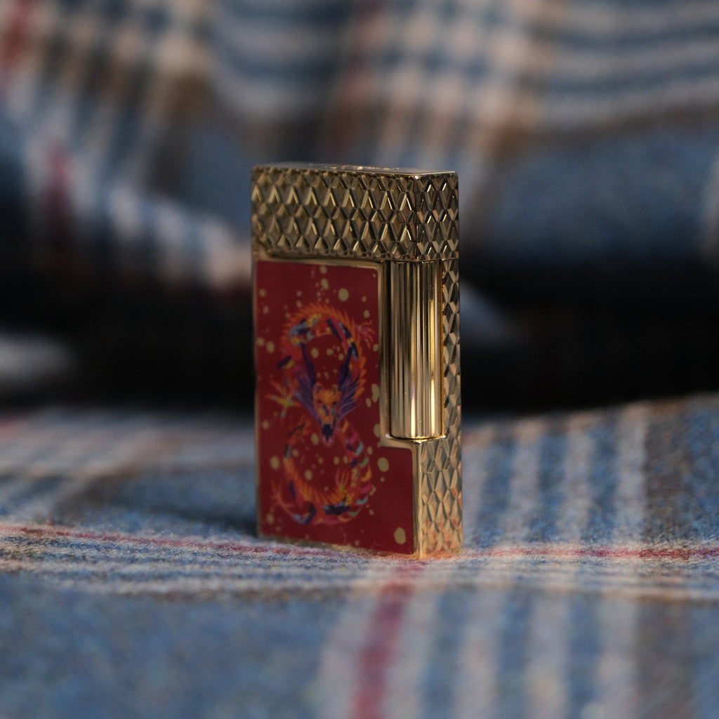 S.T. Dupont Year of the Dragon Ligne 2 Lighter (Perfect Ping)