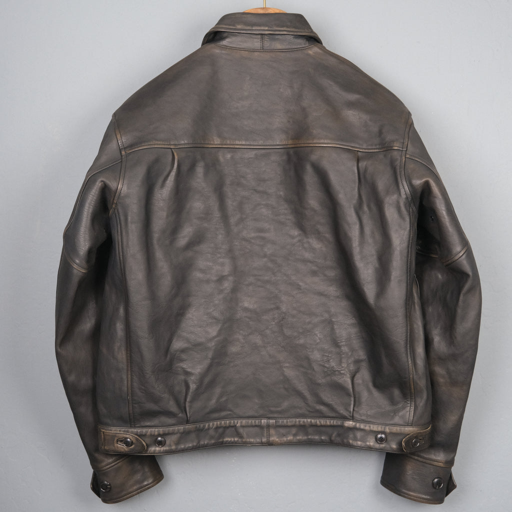 Old Joe - Patina Brown Horsehide Jean Jacket