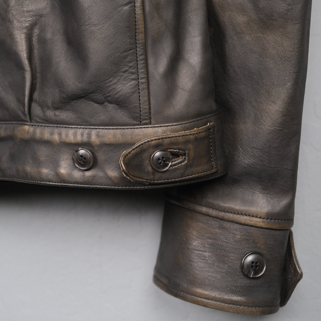 Old Joe - Patina Brown Horsehide Jean Jacket