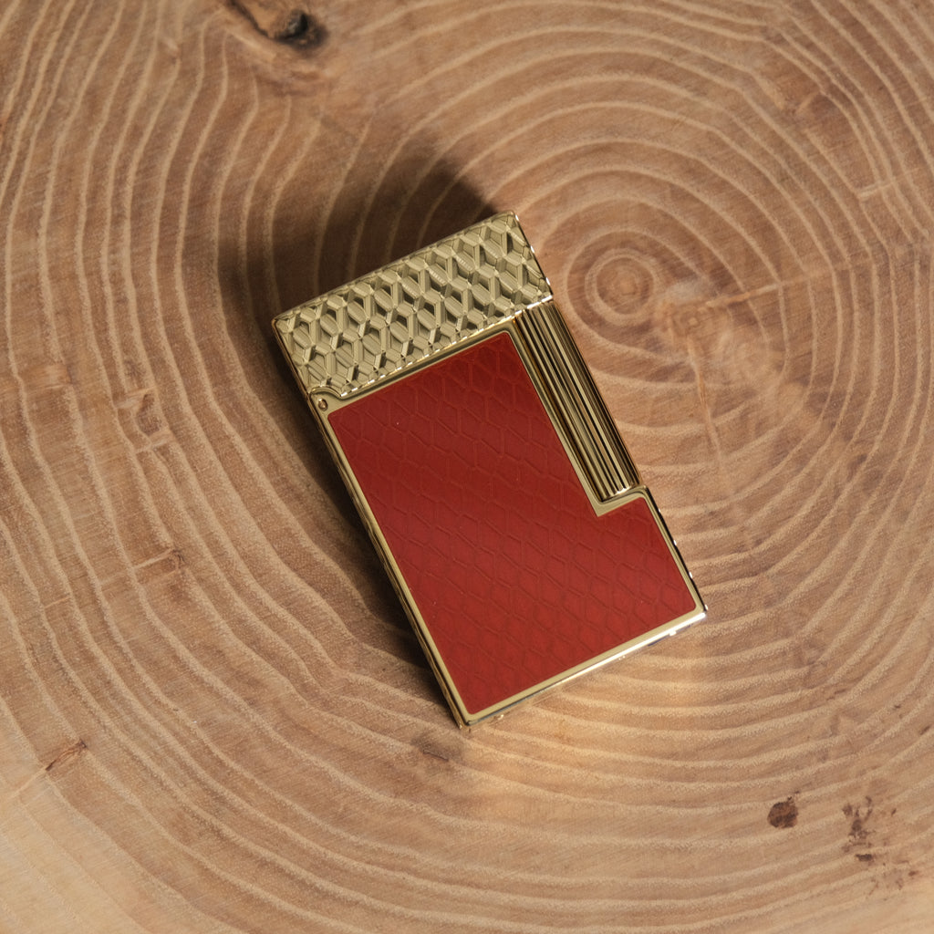 S.T. Dupont Ligne 2 Dragon Scales Lighter (Perfect Ping)