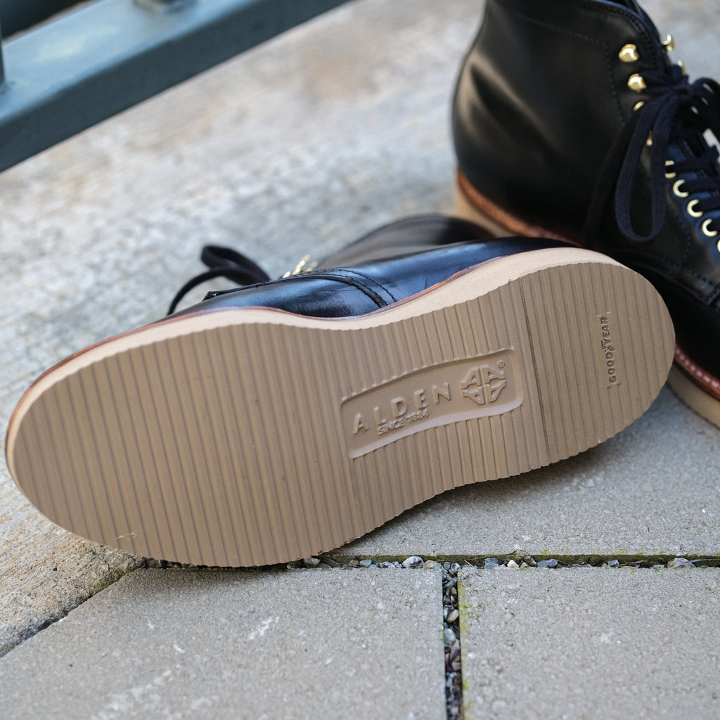 Alden x Brogue Nob Hill Indy Boot