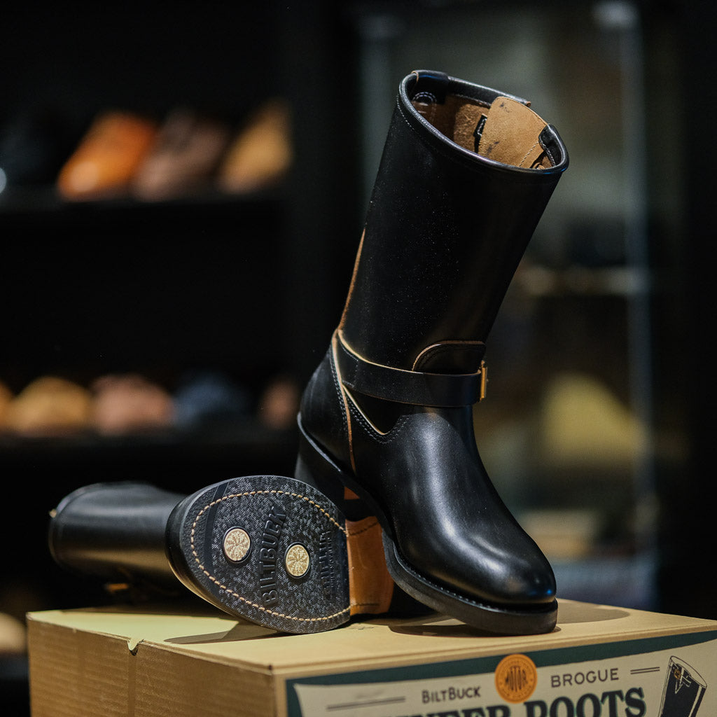 BiltBuck エンジニアブーツlot444attractions Attractions x Brogue x Motor - Biltbuck Lot.444 Engineer Boot