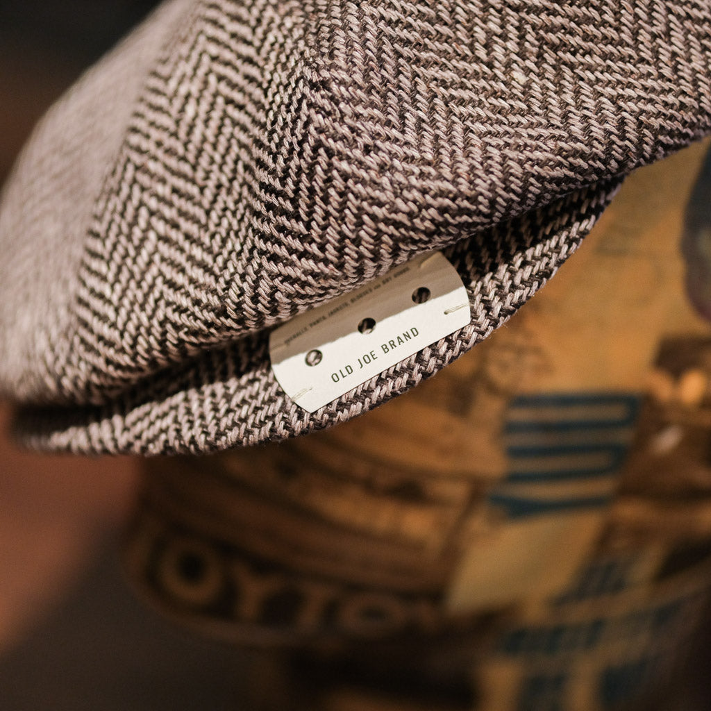 Old Joe - Summer Tweed Peaked Cap – BROGUE