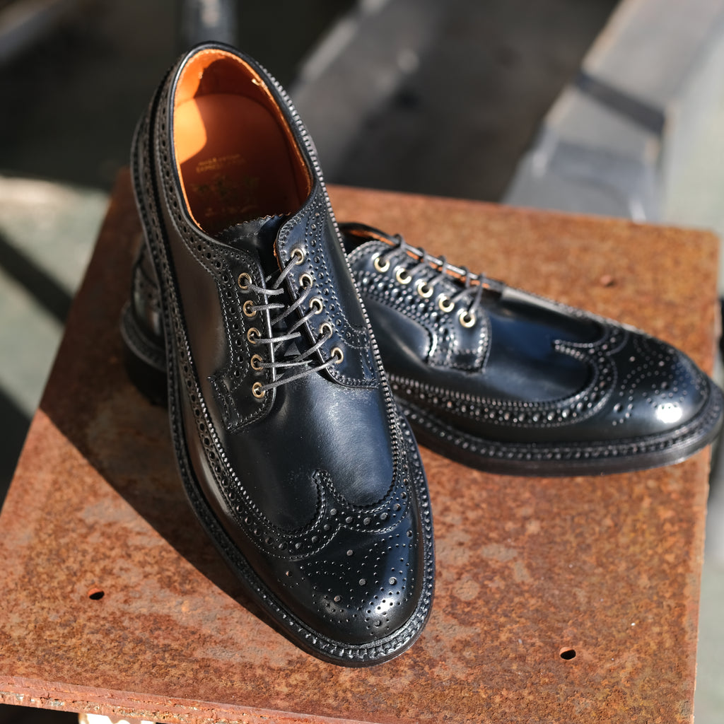 Alden x Brogue Mitsui Long Wing Blucher