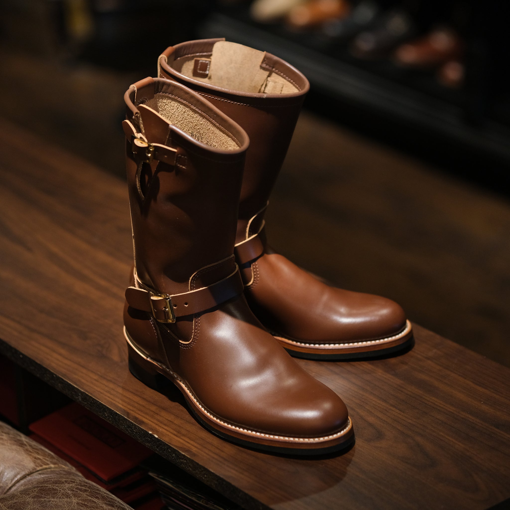 Attractions - Biltbuck Lot 269SP Steerhide Engineer Boot – BROGUE