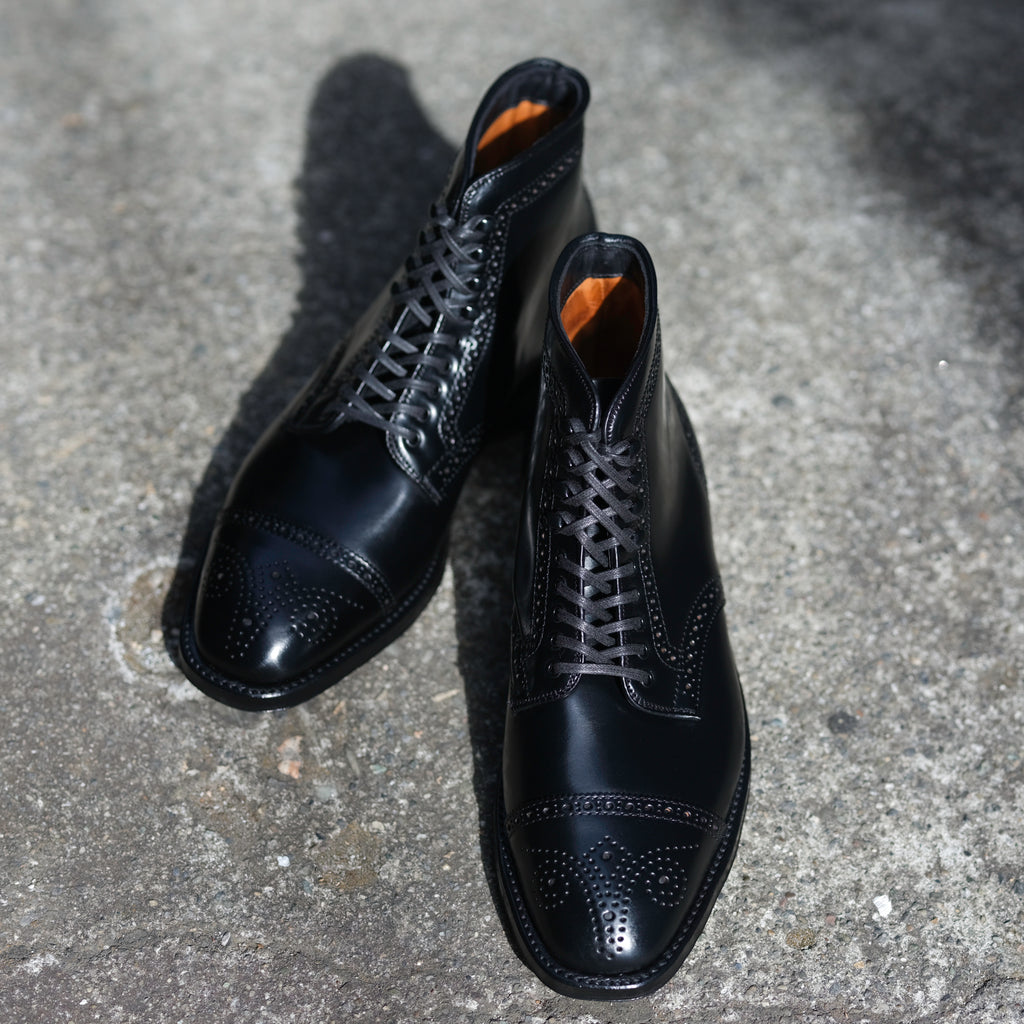 Alden x Brogue Venice Boot (Black)