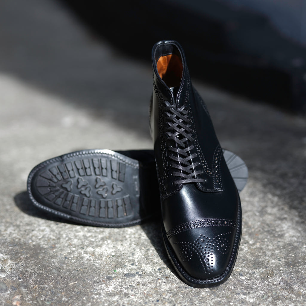 Alden x Brogue Venice Boot (Black)