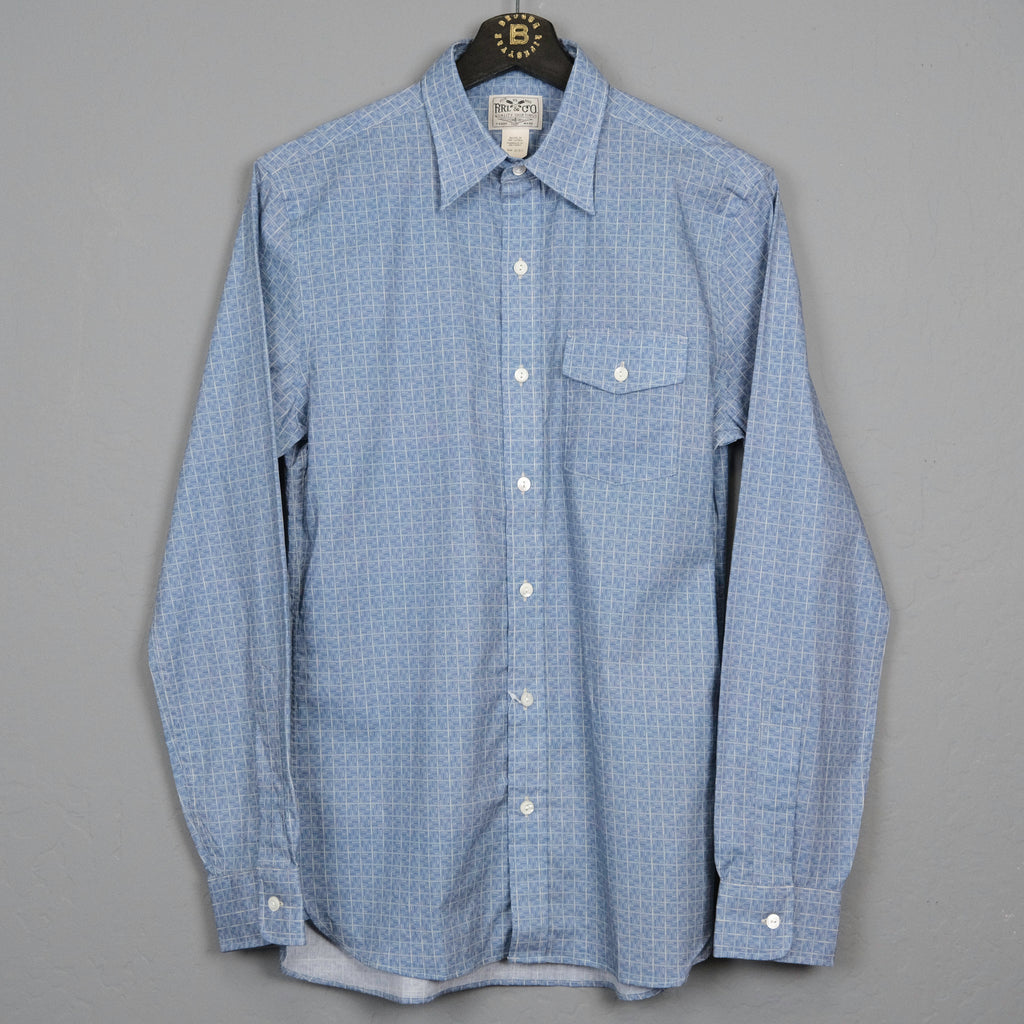 RRL Eli patterned dress shirt