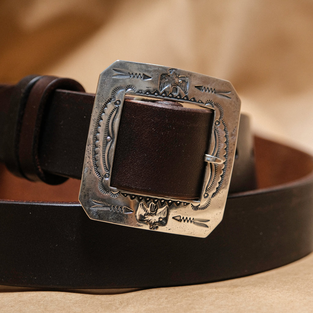 Larry Smith Square Buckle Belt