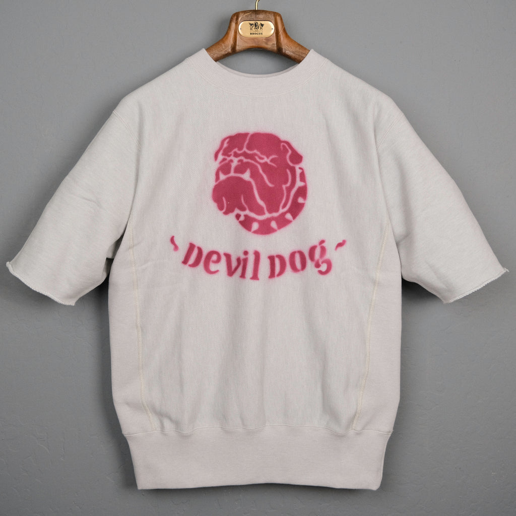 Freewheelers "USMC Devil Dog" Short Sleeve Sweat Shirt