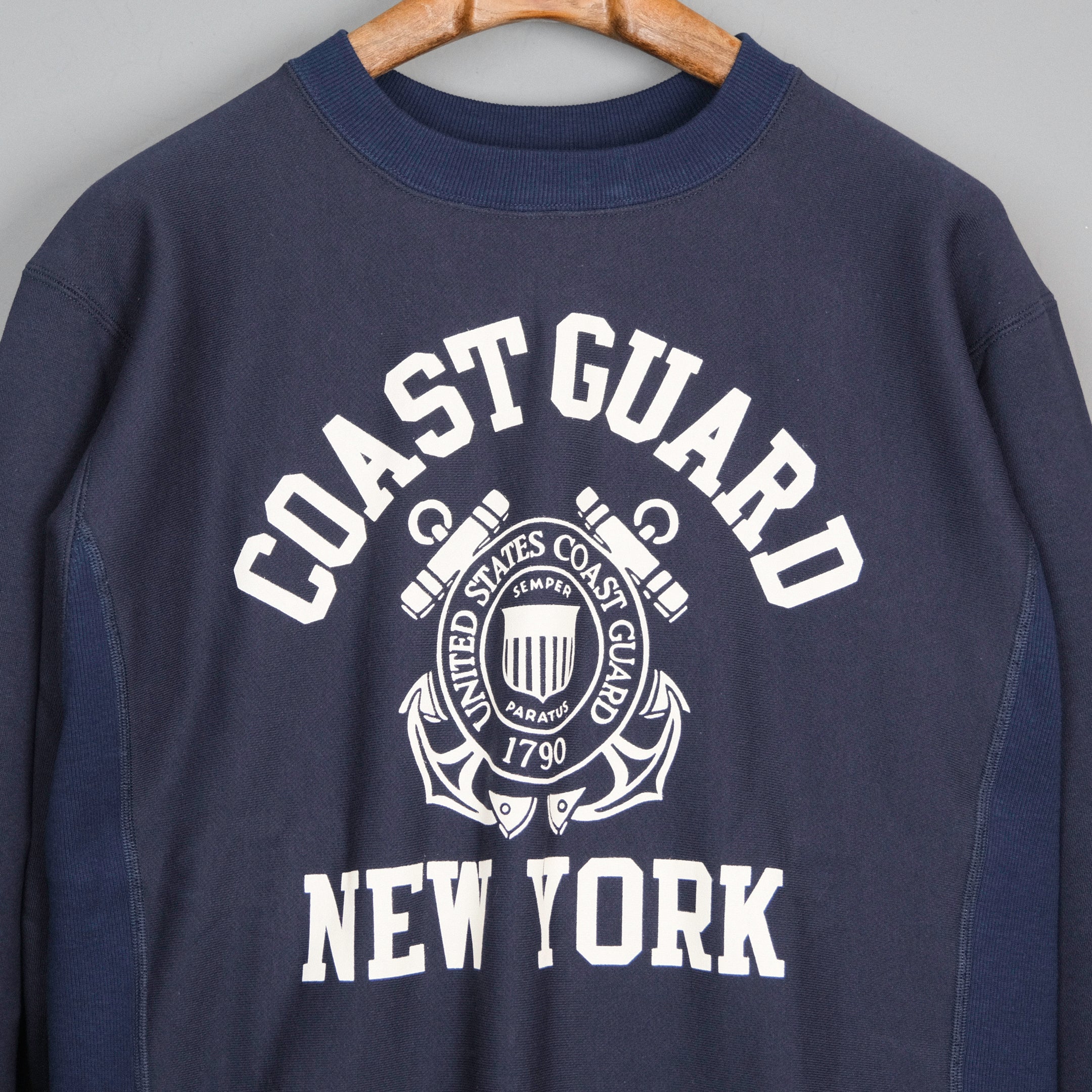 Coast guard crew neck sweatshirt cheap