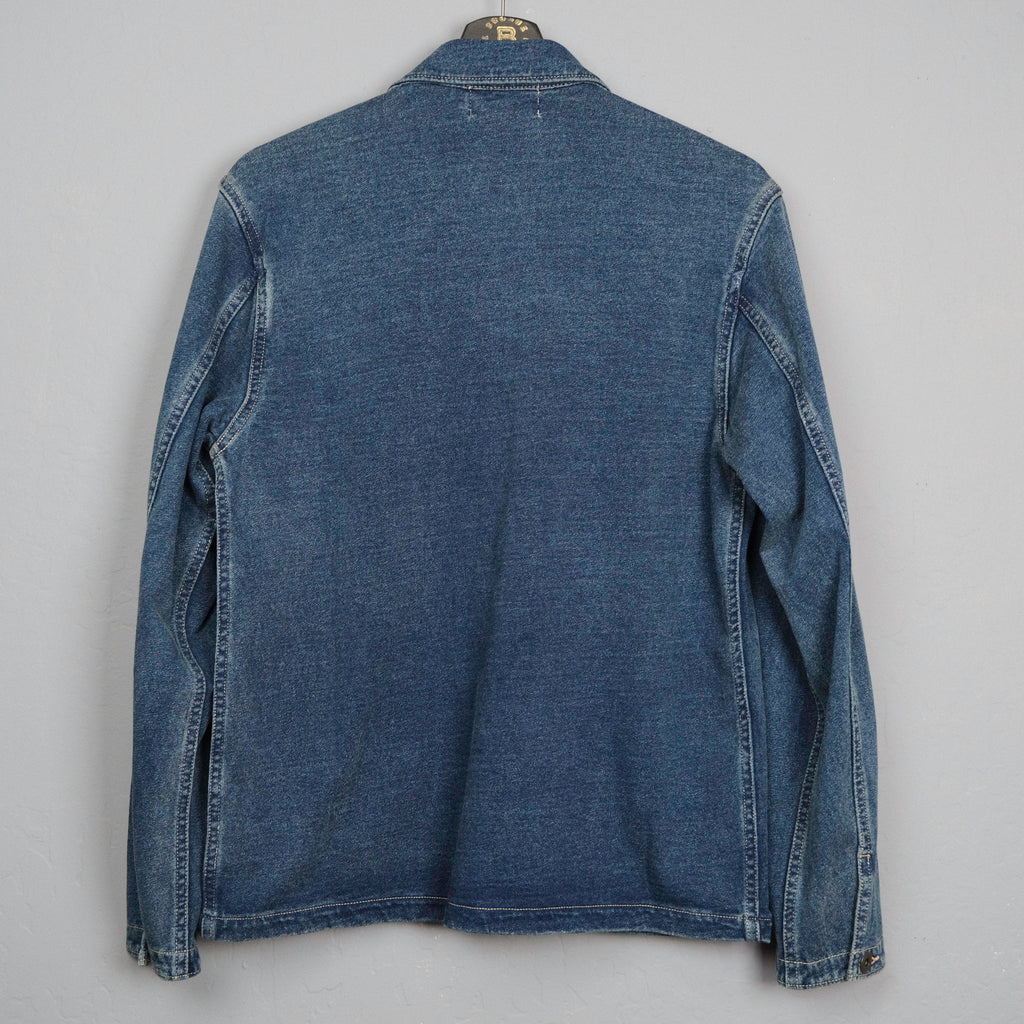 RRL Indigo Twill Overshirt