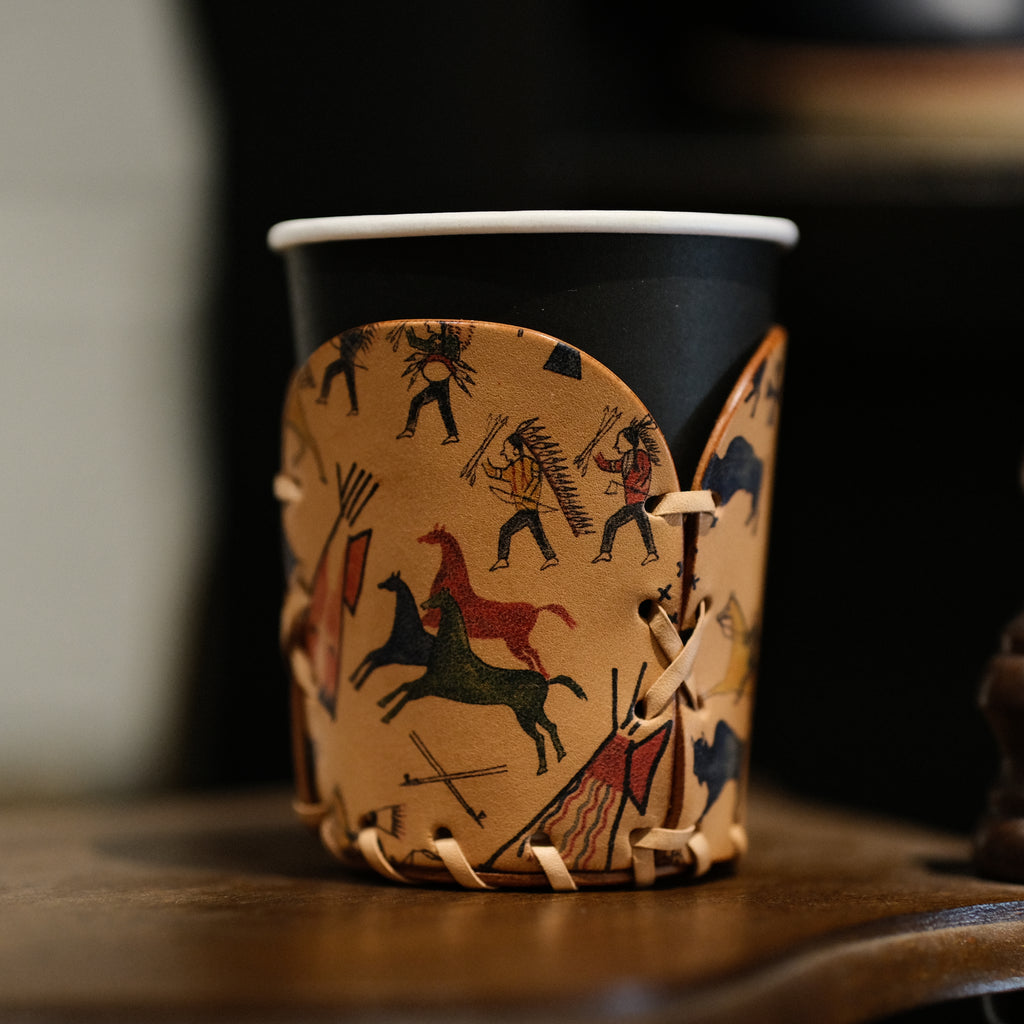 Larry Smith Tipi Art Cup Holder