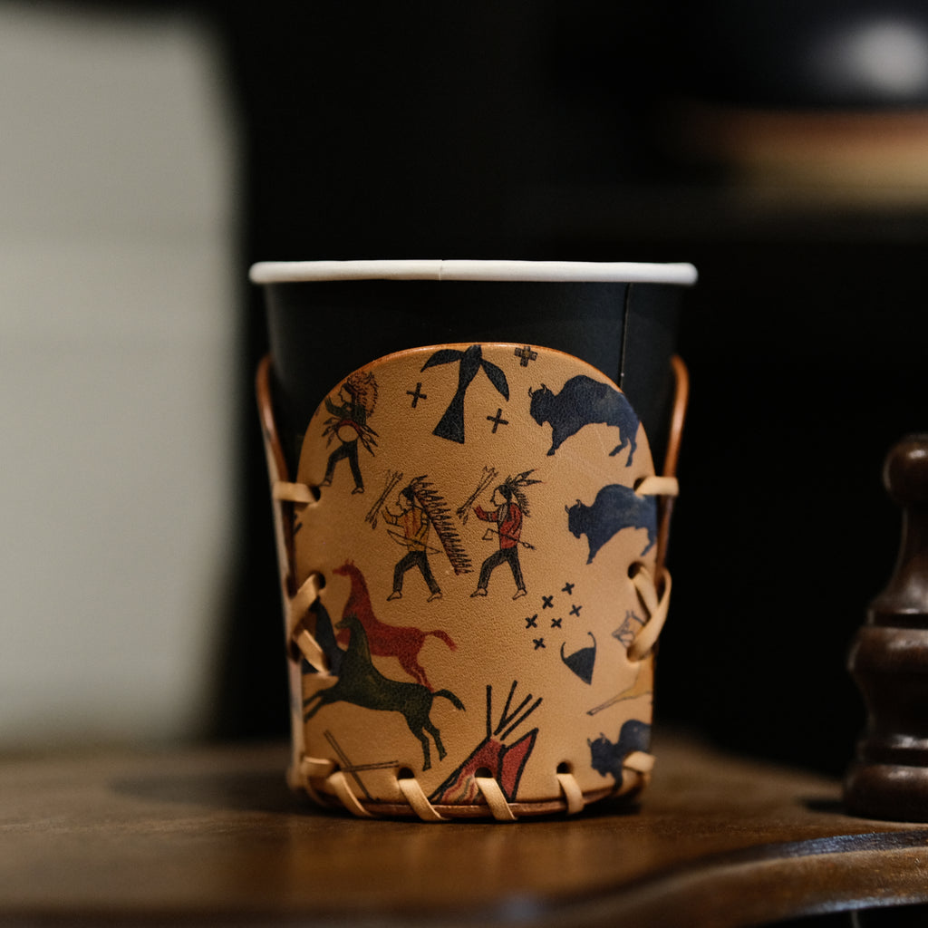 Larry Smith Tipi Art Cup Holder