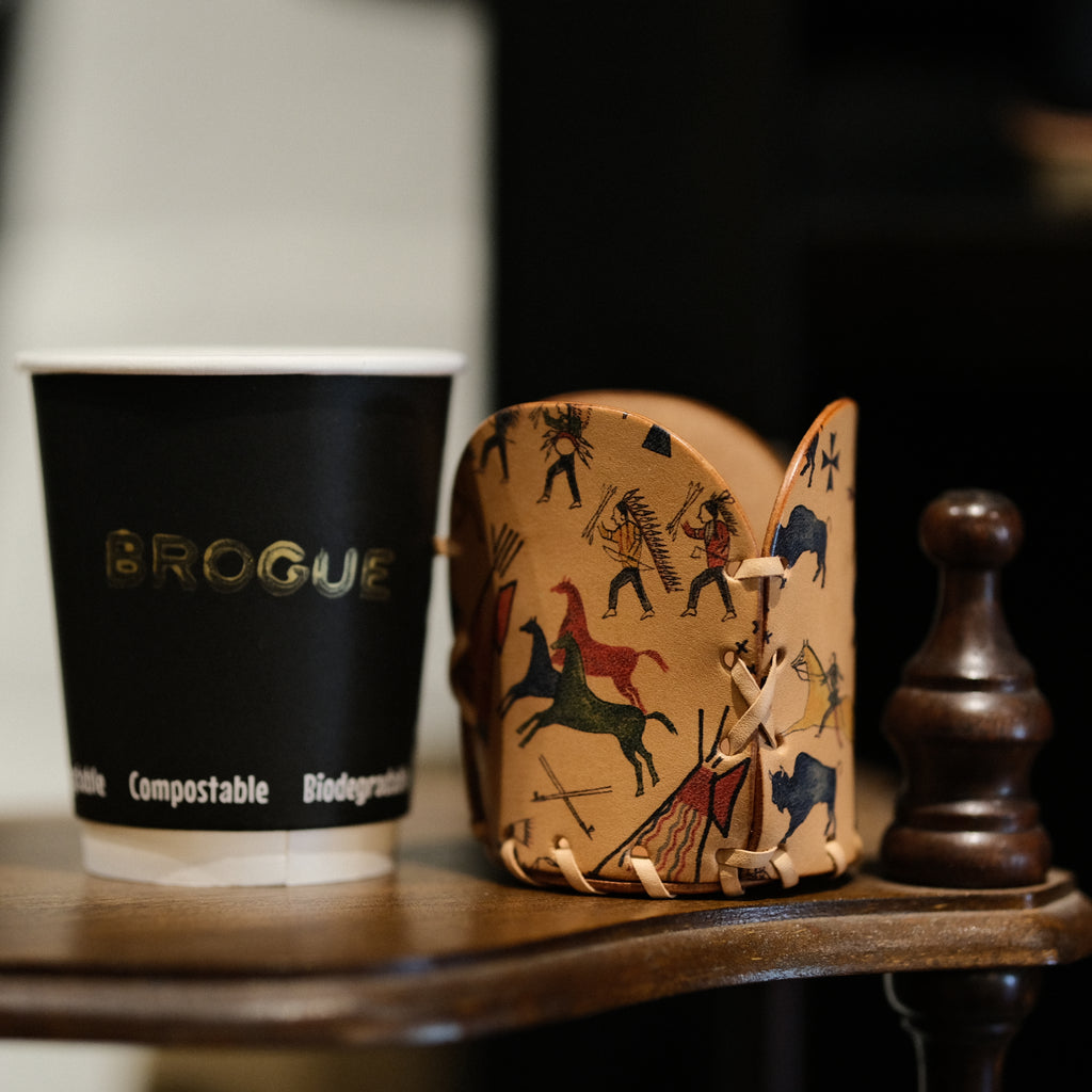 Larry Smith Tipi Art Cup Holder
