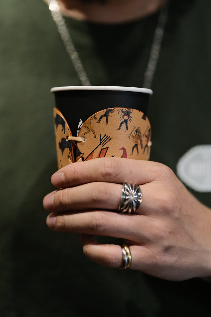 Larry Smith Tipi Art Cup Holder