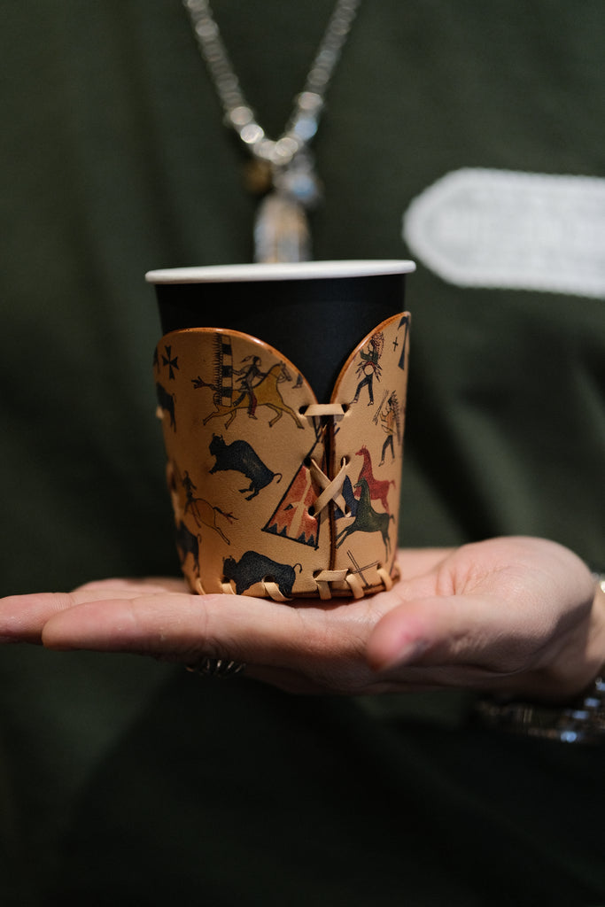 Larry Smith Tipi Art Cup Holder