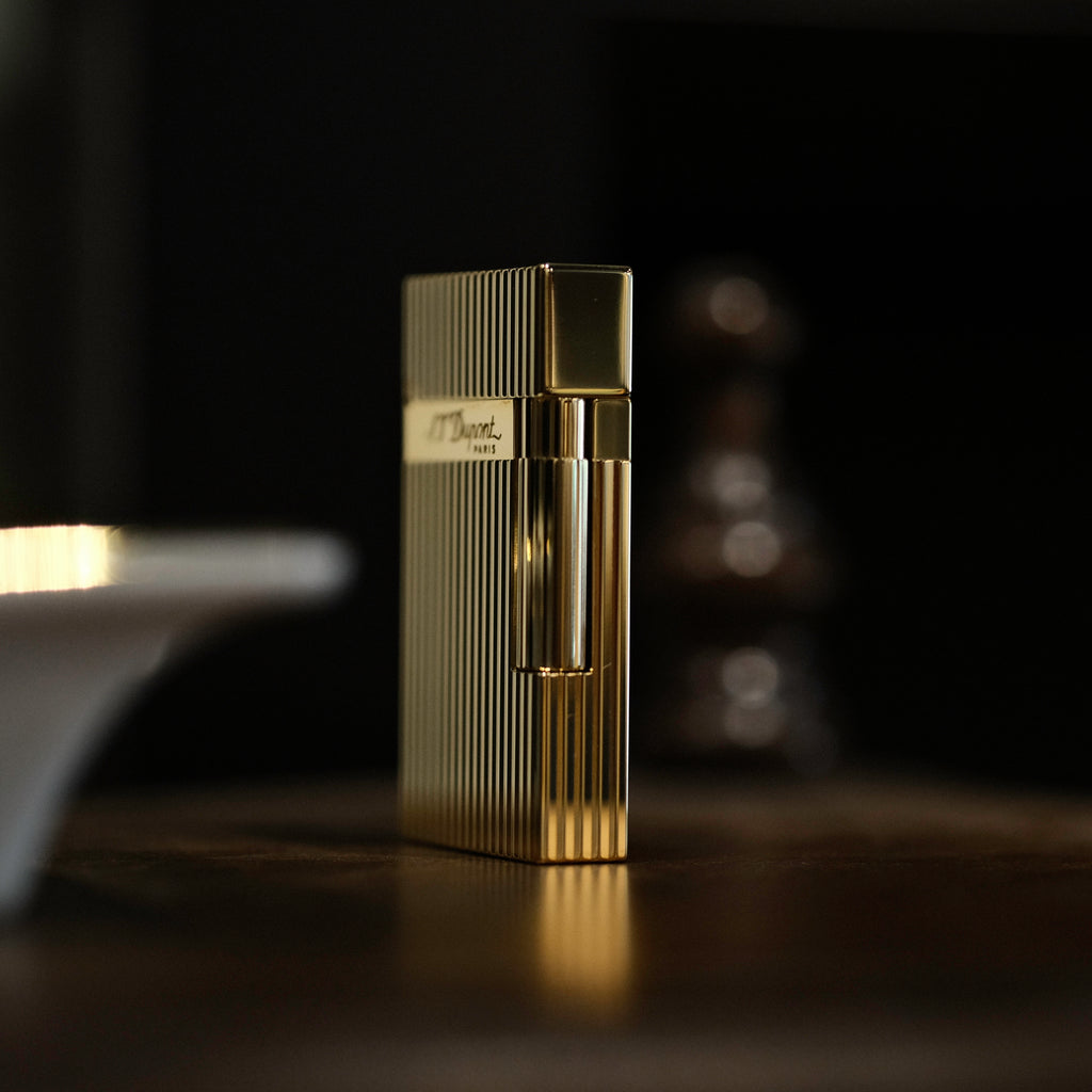 S.T. Dupont Ligne 2 Yellow Gold Finish Lighter