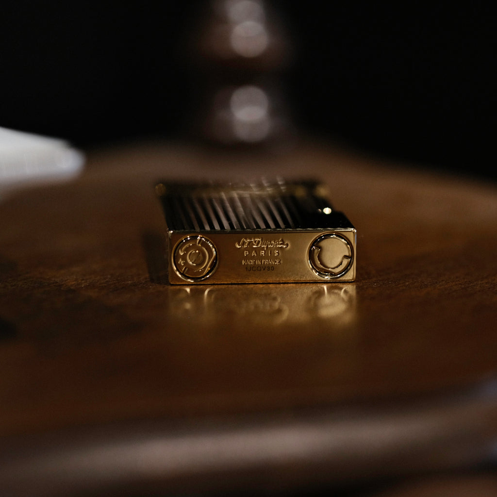 S.T. Dupont Ligne 2 Yellow Gold Finish Lighter