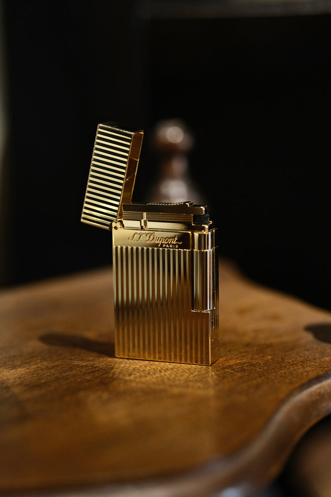 S.T. Dupont Ligne 2 Yellow Gold Finish Lighter