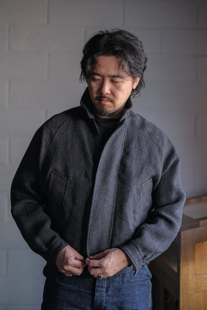 Old Joe Round-Collar Motoring Jacket