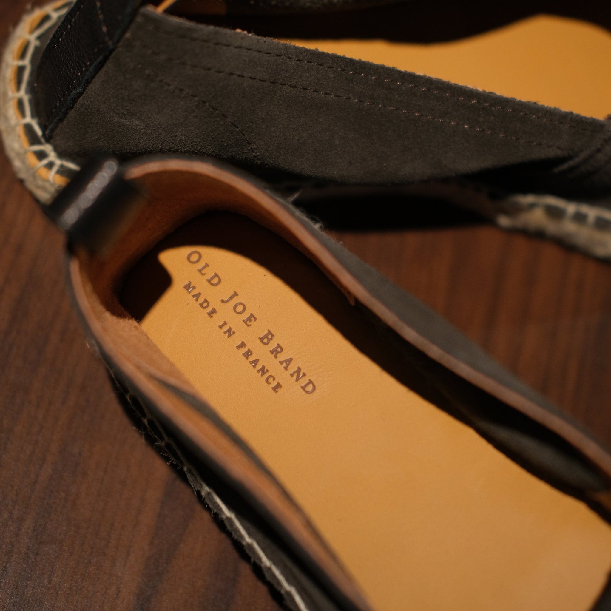 078081 25ss OLD JOE ESPADRILLES シューズ 41 Old Joe Square Toe Espadrilles – BROGUE