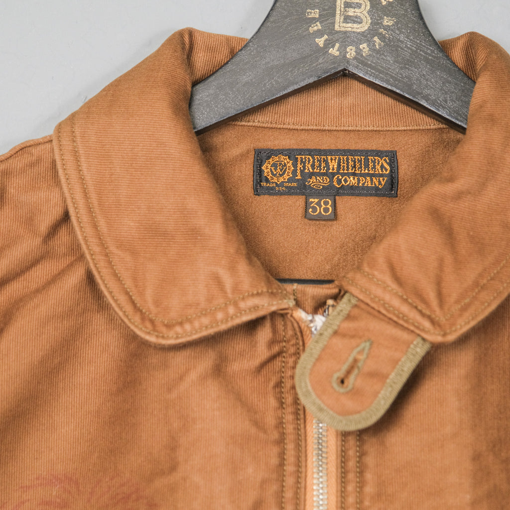 Freewheelers Gilmore Oil S-8 Aviators Jacket