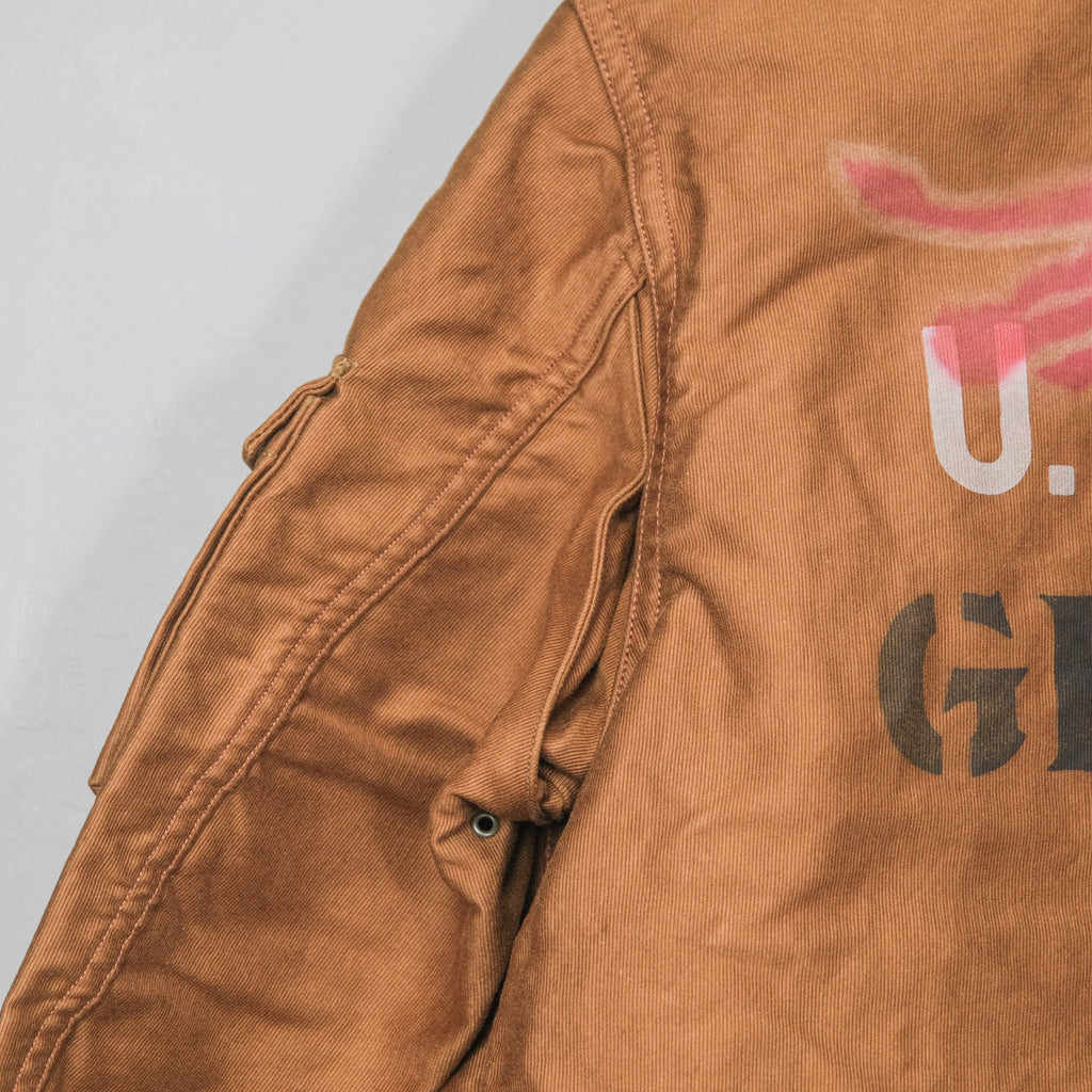 Freewheelers Gilmore Oil S-8 Aviators Jacket